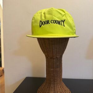 Neon Green Door County Hat